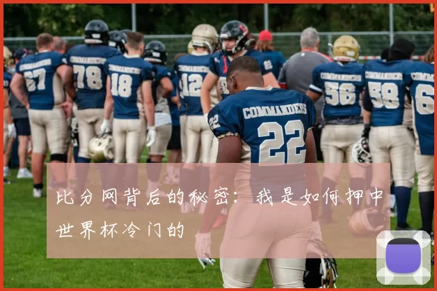 比分网背后的秘密：我是如何押中世界杯冷门的