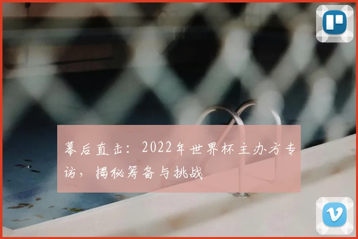 幕后直击：2022年世界杯主办方专访，揭秘筹备与挑战